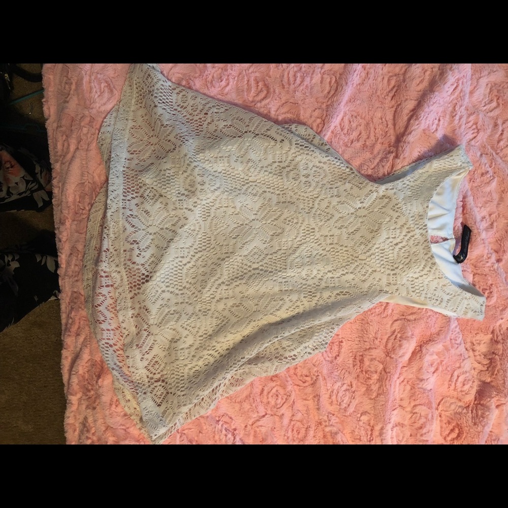 Lacey tank top